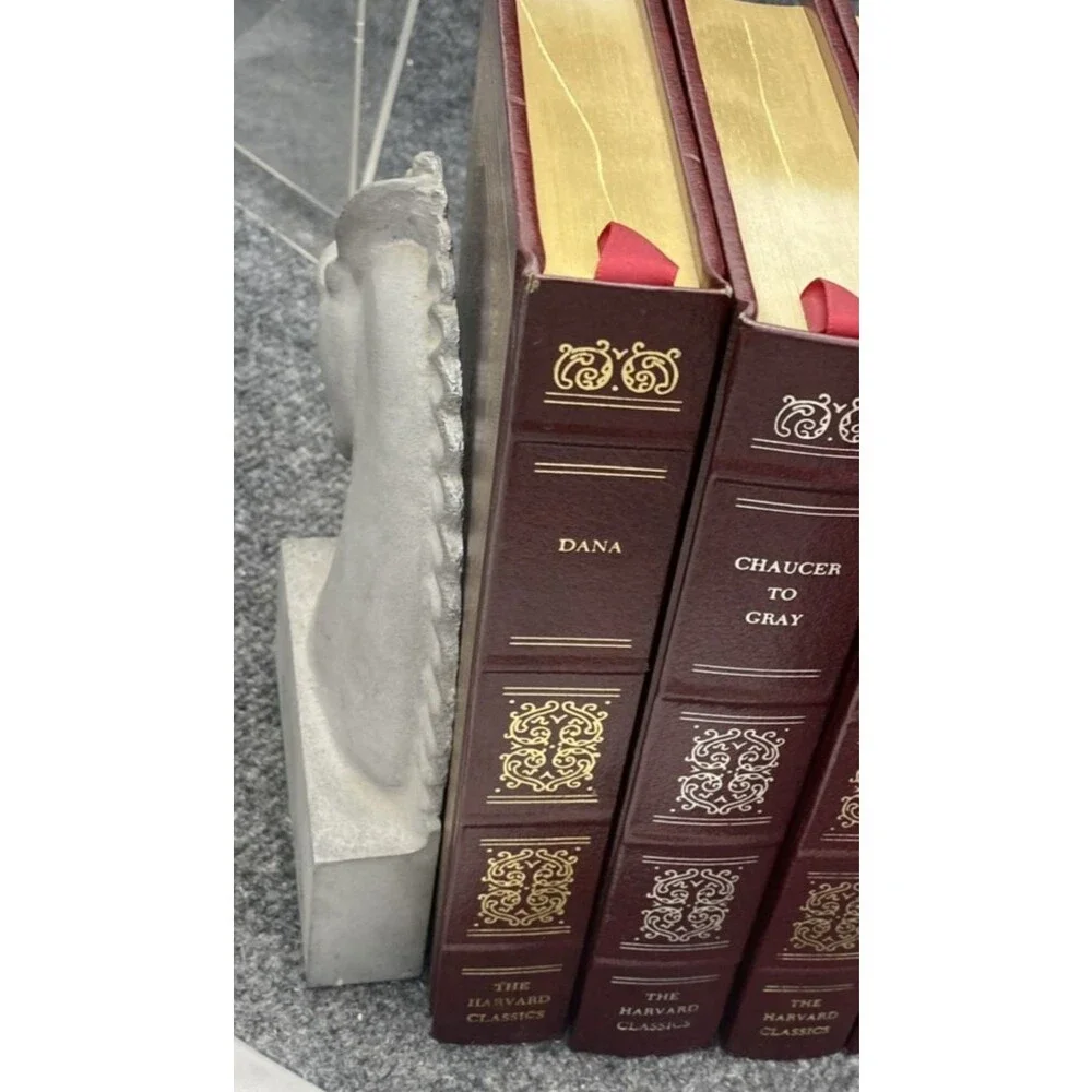 Solid Cast Aluminum Horse Head Bookends Chess Knight Equestrian Vintage 7
